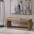 Reclaimed Scooped Seat Wood Bench - 42" - IMAGE 4