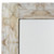 Large Framed Rectangular Wall Mirror - 49" - Beige and Gray - IMAGE 4