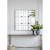 Antique-Style Glass Panel Wall Mirror - 35.75" - IMAGE 1