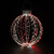 LED Lighted 3-D Ball Ornament Christmas Yard Decoration - 24" - Red and Warm White - IMAGE 3