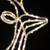 LED Lighted Icy Reindeer Christmas Yard Decoration - 35.75" Silver Wire - Warm White