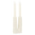 U Shaped Ceramic Dual Taper Candle Holder - 7.75" - IMAGE 5