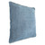Fringed Square Cotton Throw Pillows - 17" - Blue - Set of 2 - IMAGE 4