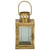Fluted Glass Candle Holder Lantern - 6.75" - Gold - IMAGE 4