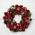 Glittered Pinecone, Berry and Ornament Small Artificial Christmas Wreath - 13" - Unlit - IMAGE 1