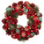 Glittered Pinecone, Berry and Ornament Small Artificial Christmas Wreath - 13" - Unlit - IMAGE 2