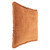 Thick Cotton Fringed Throw Pillows - 17" x 17" - Rust Orange - Set of 2 - IMAGE 4