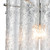 1-Light Glass Tubes Shade Mini Pendant Ceiling Light Fixture - 10" - Polished Chrome - IMAGE 2