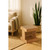 Square Tiles Top End Table - 15.75" - Brown - IMAGE 1