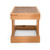 Square Tiles Top End Table - 15.75" - Brown - IMAGE 2