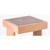 Square Tiles Top End Table - 15.75" - Brown - IMAGE 4