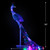 LED Lighted Glittered Peacock Outdoor Christmas Yard Decoration - 36" - IMAGE 5