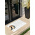 Shibori Diamond Rectangular Outdoor Accent  Rug - 24" x 36" - Beige and Green - IMAGE 1