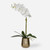 Orchid Floral Centerpiece with Hammered Pot - 24" - IMAGE 2