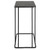 Pull Up Side Accent End Table with Bluestone Top - 24" - Black