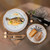Large Handcrafted Wooden Serving Plate - 16" - White - IMAGE 3