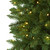 7’ Pre-Lit Slim Green Mountain Pine Artificial Christmas Tree, Clear LED Lights - IMAGE 3