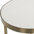 Open Frame Functional Nesting Tables - 24" - Brass Plated Finish - Set of 2 - IMAGE 4