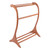 3-Rod Curved Wooden Blanket Rack - 36" - Teak Brown - IMAGE 2