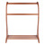 3-Rod Curved Wooden Blanket Rack - 36" - Teak Brown - IMAGE 4