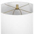 Geometric Crackled Table Lamp with Tapered Drum Shade - 33" - Blue and White - IMAGE 5