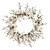Artificial Spring Floral Plum Blossom Wreath - 24" - IMAGE 1