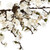 Artificial Spring Floral Plum Blossom Wreath - 24" - IMAGE 3