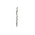 5.75' x 5" Frosted Japanese Long Pine Artificial Christmas Garland, Unlit - IMAGE 1