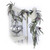 5.75' x 5" Frosted Japanese Long Pine Artificial Christmas Garland, Unlit - IMAGE 2