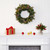 Pre-Lit Snowed Pinecone Artificial Christmas Wreath, 24-Inch, Clear LED Lights - IMAGE 5