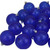 32ct Blue Shatterproof Transparent Christmas Ball Ornaments 3.25" (80mm) - IMAGE 2