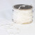 White Narrow Organdy with Stars Tulle Craft Ribbon 0.25" x 27 Yards - IMAGE 2