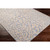 6' x 6' Gray and Beige Hand-Crafted Square Area Throw Rug - IMAGE 4