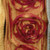 Amber and Red Contemporary Roses Wired Craft Ribbon 1.5" x 10 Yards - IMAGE 1