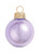 40ct Purple Pearl Glass Christmas Ball Ornaments 1.5" (38mm) - IMAGE 1