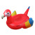 93" Inflatable Yellow and Red Scarlet Macaw Novelty Swimming Pool Raft - IMAGE 1