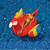 Inflatable Yellow and Red Scarlet Macaw Novelty Swimming Pool Raft - 93" - IMAGE 4