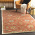 2' x 3' Caramel Brown and Cream White Hand Tufted Wool Area Throw Rug - IMAGE 2