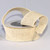 Beige Burlap Wired Craft Ribbon 2" x 40 Yards - IMAGE 2