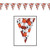 Club Pack of 12 Vibrantly Colored Sports Pennant Banner Hanging Decors 12' - IMAGE 1