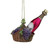 4.5" Purple and Red Wine Bottle Hanging Christmas Ornament - IMAGE 2