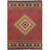 8' x 11' Traditional Red and Yellow Hand Woven Wool Area Throw Rug - IMAGE 1