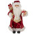 16" Red and Gold Filigree Santa Claus with Gifts Christmas Figurine - IMAGE 1