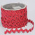 Red and Gold Woven Edge Rick Rack Craft Ribbon 0.5" x 55 Yards - IMAGE 2