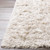 2' x 3' Dunn Winter White Shag Area Throw Rug - IMAGE 4
