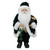 18.5" Green and White Irish Santa Claus Holding Shamrocks Tabletop Figurine - IMAGE 1