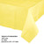 Pack of 6 Mimosa Yellow Disposable Banquet Party Table Covers 9' - IMAGE 2