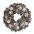 Frosted Glitter Pine Cone and Fruit Artificial Christmas Wreath - 12.5-Inch, Unlit - IMAGE 1