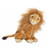Set of 3 Brown and Beige Handcrafted Sitting Lion Stuffed Animals 8.25" - IMAGE 1
