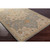 10' x 14' Traditional Shadow Blue and Brown Hand Tufted Wool Area Throw Rug